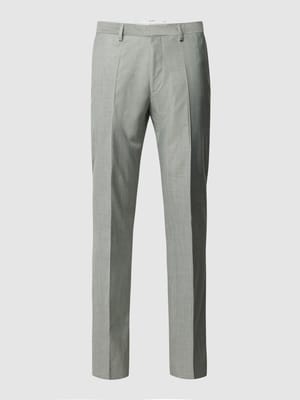 Modern fit pantalon met persplooien Shop The Look MANNEQUINE