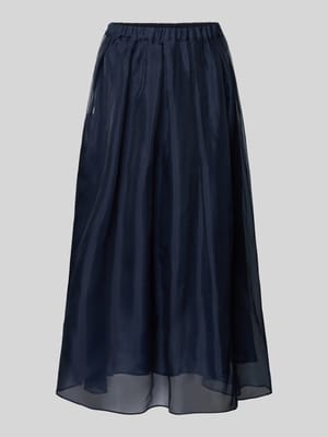 Ausgestellt Maxi-Rock aus reiner Seide Modell 'VISINO' Shop The Look MANNEQUINE
