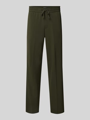 Stoffen broek met elastische band Shop The Look MANNEQUINE