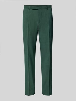 Slim fit pantalon met persplooien Shop The Look MANNEQUINE