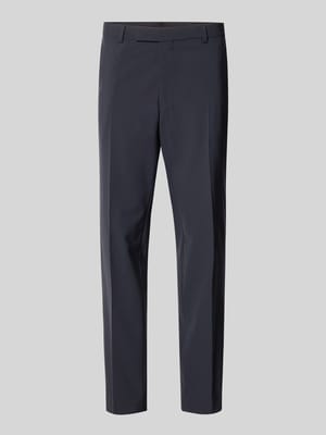 Regular Fit Anzughose aus Schurwoll-Mix Modell 'H-LEON-MM-C-NF' Shop The Look MANNEQUINE
