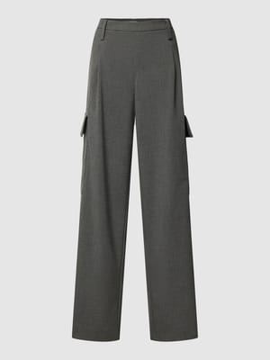 Stoffen broek met cargozakken, model 'ROYCE' Shop The Look MANNEQUINE