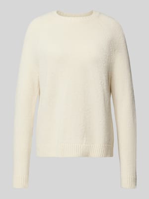 Regular Fit Strickpullover aus Alpaka-Mix Modell 'FEBISAN' Shop The Look MANNEQUINE