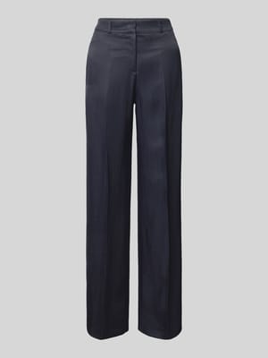 Straight leg broek met persplooien, model 'Catsby' Shop The Look MANNEQUINE