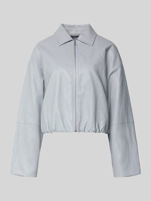 Regular Fit Jacke mit Umlegekragen Shop The Look MANNEQUINE