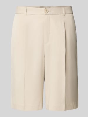 Shorts mit Bügelfalten Modell 'Randall' Shop The Look MANNEQUINE