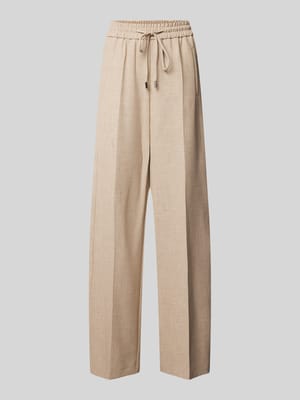 Wide Leg Stoffhose mit Bügelfalten Modell 'Tamaya' Shop The Look MANNEQUINE