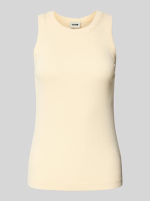 Tanktop met ribboorden, model 'OLINA' Shop The Look MANNEQUINE
