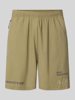 Shorts met elastische tailleband model 'HALO AIR' Shop The Look MANNEQUINE