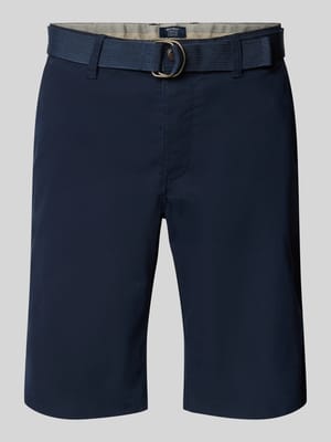 Slim Fit Shorts mit Gürtel Shop The Look MANNEQUINE