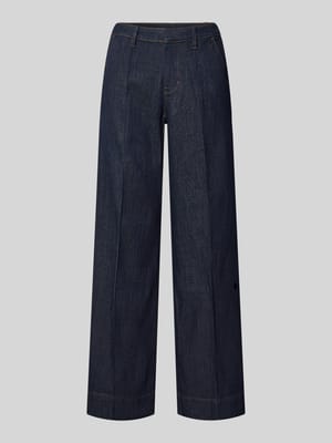 Wide leg jeans van katoenmix Shop The Look MANNEQUINE