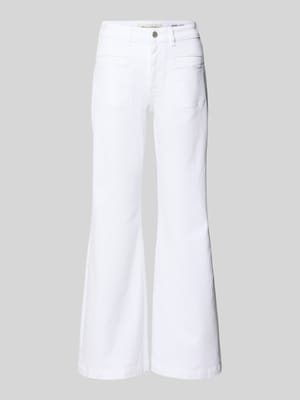 Bootcut Jeans aus Baumwoll-Mix Modell 'CAYA' Shop The Look MANNEQUINE
