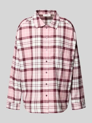 Pyjamabovendeel met platte kraag Shop The Look MANNEQUINE