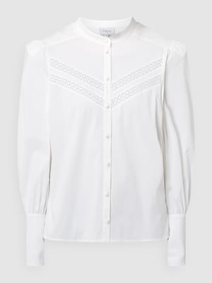 Blouse met broderie anglaise, model 'Marvelous' Shop The Look MANNEQUINE