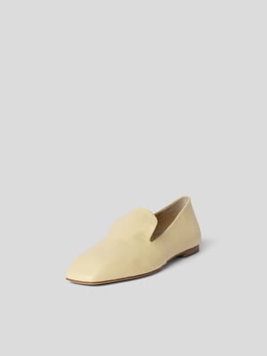 Slipper aus Leder Shop The Look MANNEQUINE