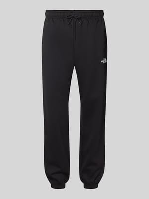 Regular Fit Sweatpants mit Label-Stitching Shop The Look MANNEQUINE