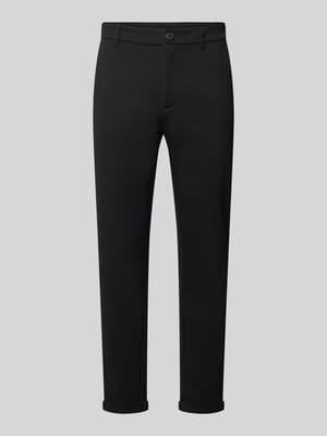 Hose o kroju slim fit z dodatkiem wiskozy w skróconym kroju Shop The Look MANNEQUINE