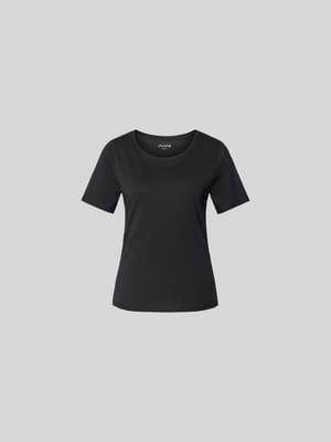 T-Shirt mit Rundhalsausschnitt Shop The Look MANNEQUINE