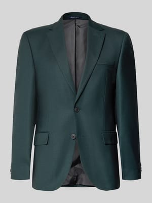 regular fit 2-knoops colbert met viscose Shop The Look MANNEQUINE