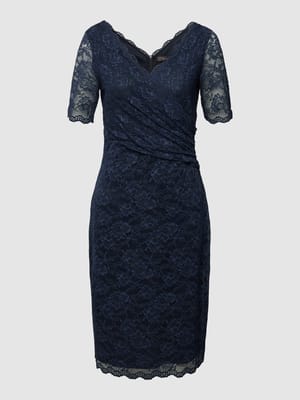 Cocktailjurk met kant Shop The Look MANNEQUINE