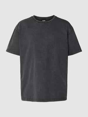 T-Shirt mit Rundhalsausschnitt Modell 'Heavy Oversized Acid Wash' Shop The Look MANNEQUINE