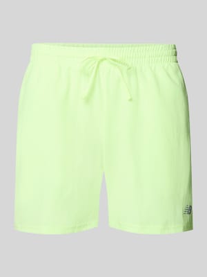 Shorts mit elastischem Bund und Logo Shop The Look MANNEQUINE