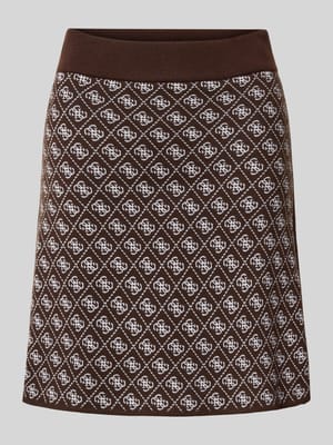 Minirok met elastische band, model 'AUBREY' Shop The Look MANNEQUINE