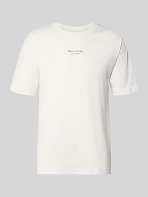 Regular Fit T-Shirt aus reiner Baumwolle Shop The Look MANNEQUINE