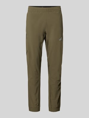Regular Fit Sweatpants mit elastischem Bund mit Logo-Print Modell 'TECH APP S-PANT' Shop The Look MANNEQUINE