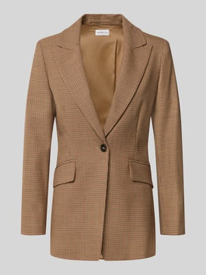 Blazer mit Reverskragen und Pattentaschen Modell 'GAMBERO' Shop The Look MANNEQUINE