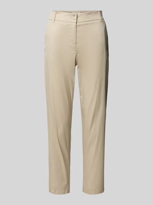 Spodnie materiałowe o kroju slim fit w skróconym kroju Shop The Look MANNEQUINE