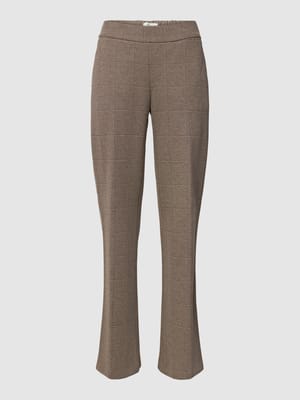 Broek met all-over motief, model 'Maine' Shop The Look MANNEQUINE