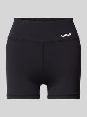 Shorts mit elastischem Bund Modell 'Alma' Shop The Look MANNEQUINE