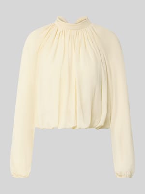 Regular Fit Bluse mit rückseitiger Schnürung Modell 'NUBE' Shop The Look MANNEQUINE