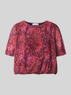 Regular Fit Bluse in Falten-Optik Shop The Look MANNEQUINE