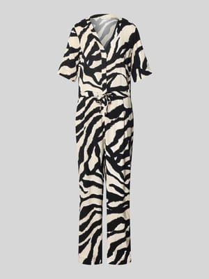 Relaxed fit jumpsuit van pure viscose Shop The Look MANNEQUINE