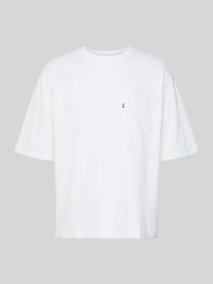 Loose Fit T-Shirt aus reiner Baumwolle Shop The Look MANNEQUINE