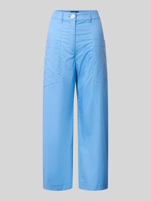 Wide Fit Stoffhose mit aufgesetzten Taschen Shop The Look MANNEQUINE
