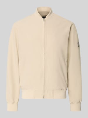 bomberjack met opstaande kraag model 'BLAASPEN' Shop The Look MANNEQUINE