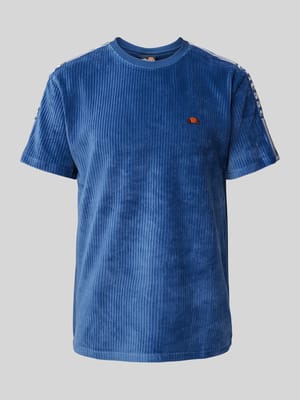 T-Shirt mit Strukturmuster Modell 'MADORI' Shop The Look MANNEQUINE