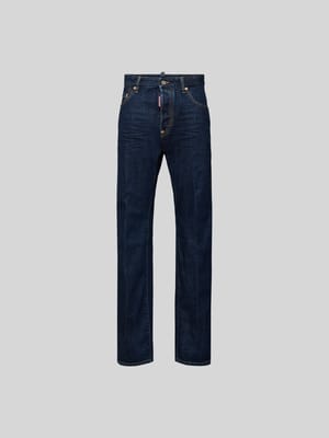 Straight Fit Jeans aus reiner Baumwolle Shop The Look MANNEQUINE