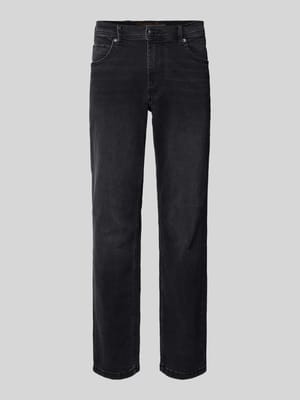 Regular Fit Jeans mit Eingrifftaschen Shop The Look MANNEQUINE