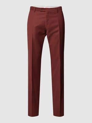 Slim fit pantalon in gemêleerde look, model 'Paco' Shop The Look MANNEQUINE