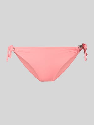 Slim Fit Bikinihose mit Ziersteinbesatz Shop The Look MANNEQUINE