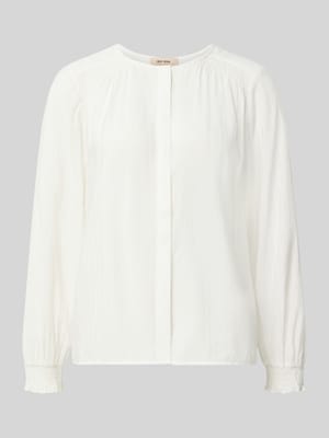 regular fit blouse van viscosemix model 'Atelier Senti' Shop The Look MANNEQUINE