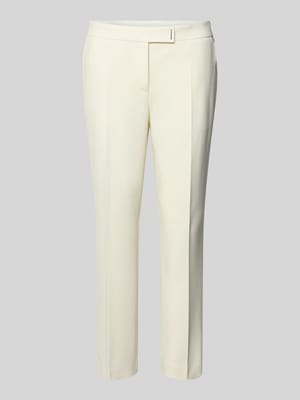 Regular Fit Stoffhose aus Viskose-Mix Modell 'TAPRIA-CROP' Shop The Look MANNEQUINE