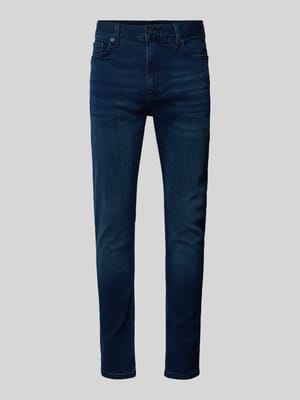 Slim Fit Jeans mit Stretch-Anteil Modell 'CORE BLEECKER' Shop The Look MANNEQUINE