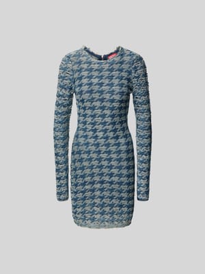 Kleid mit Strukturmuster Shop The Look MANNEQUINE