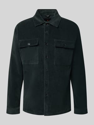 Regular Fit Overshirt mit Pattentaschen Modell 'Taylor' Shop The Look MANNEQUINE
