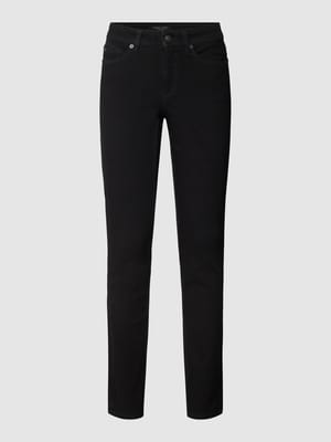 Jeansy barwione o kroju skinny fit z dodatkiem streczu model ‘PARLA’ Shop The Look MANNEQUINE